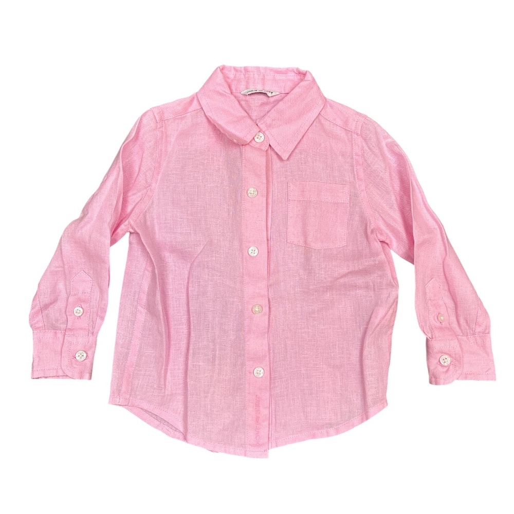 Janie and Jack Linen Shirt Size 12-18 Months